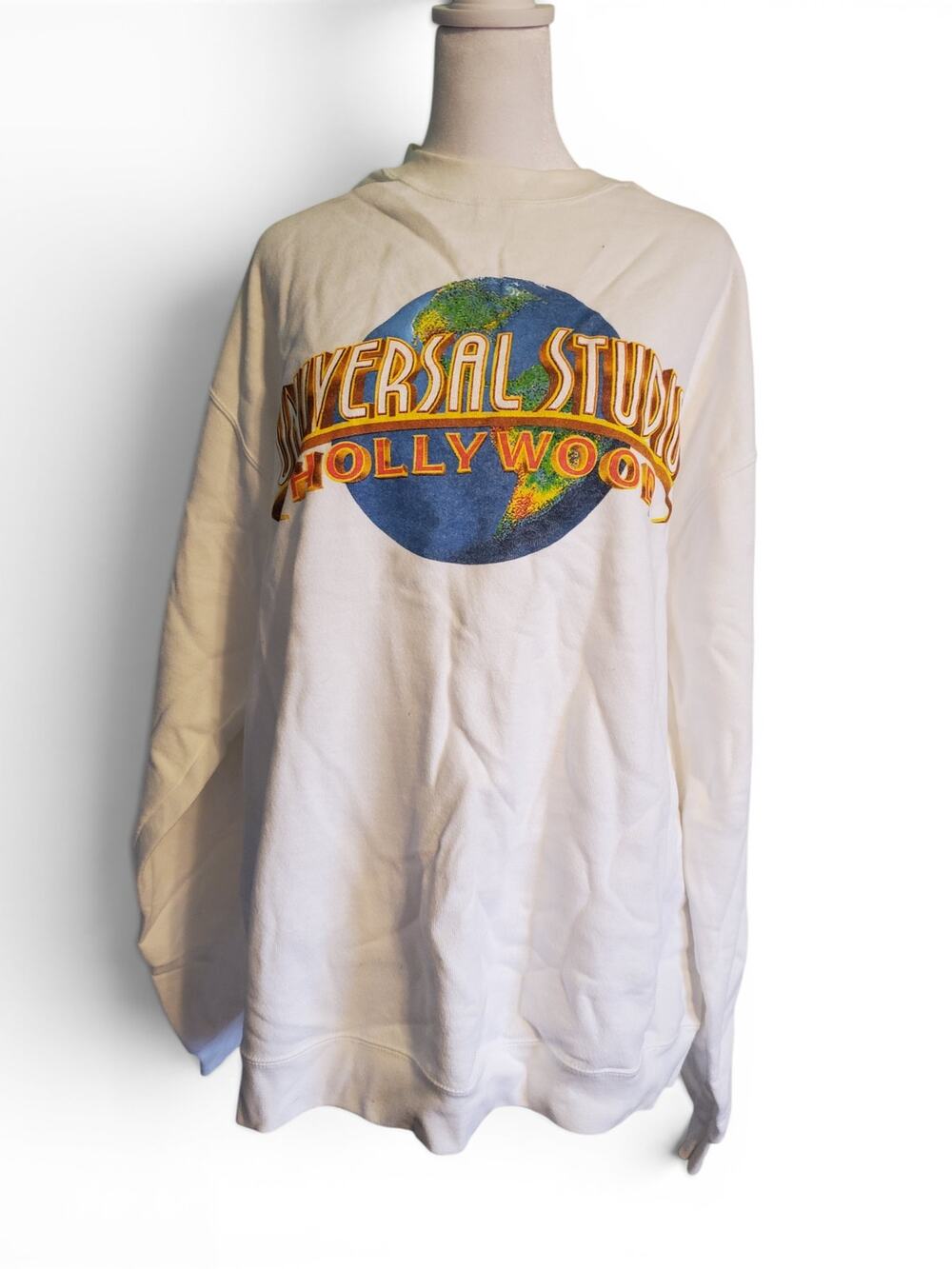Vintage Universal Studios Hollywood Sweatshirt Spellout Crewneck Jumper Pullover